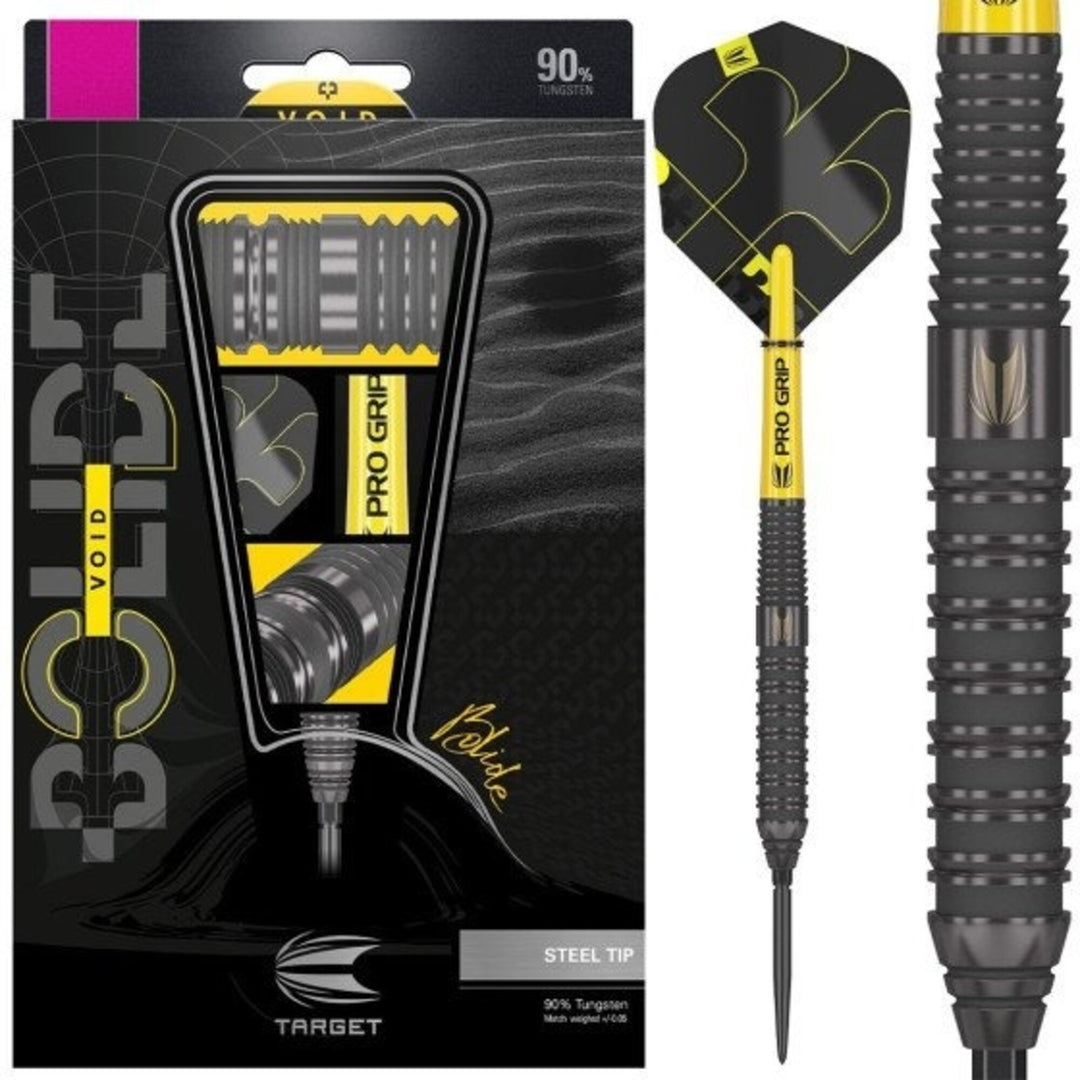 Bolide Void 02 Steel Tip Darts - 90% Tungsten