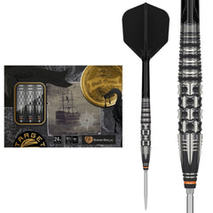 Target Japan Black Marque Dancing Duck G4 Steel Tip Darts - 90% Tungsten 24g