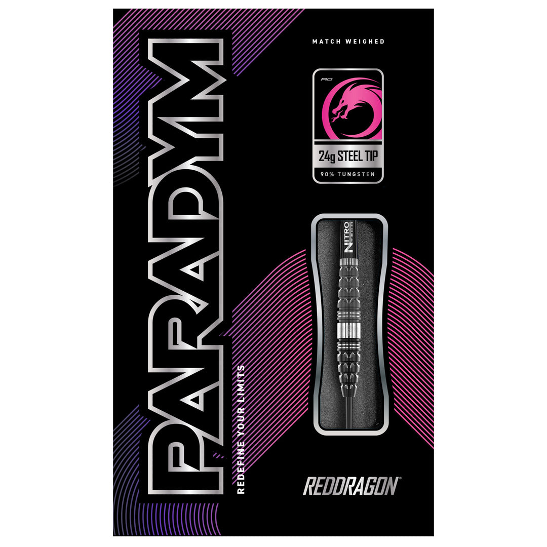 Paradym Torpedo Steel Tip Darts - 90% Tungsten