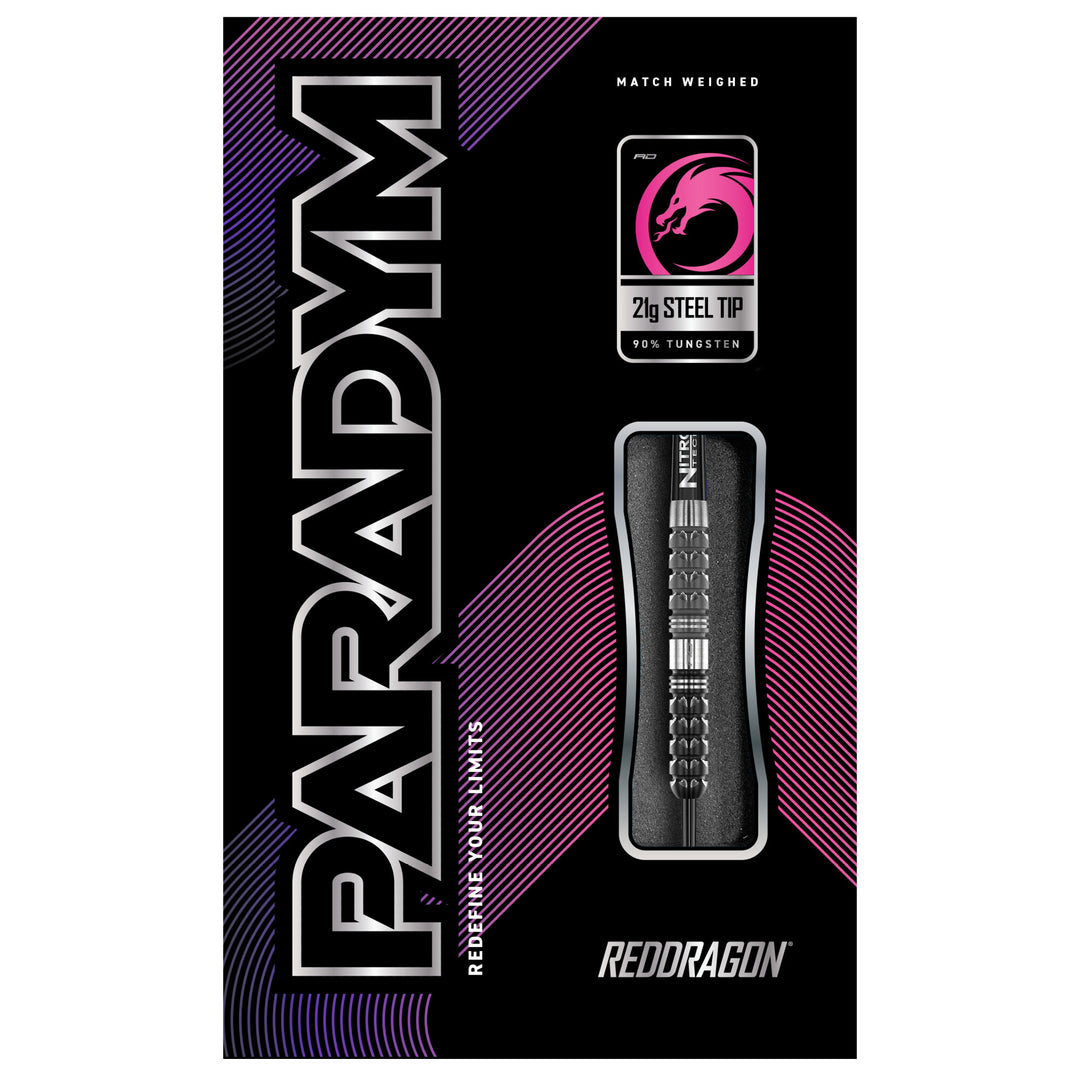 Paradym Tapered Steel Tip Darts - 90% Tungsten