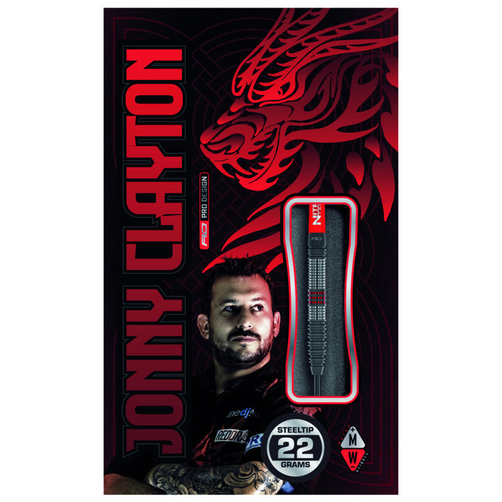 Jonny Clayton Hiraeth Steel Tip Darts - 90% Tungsten