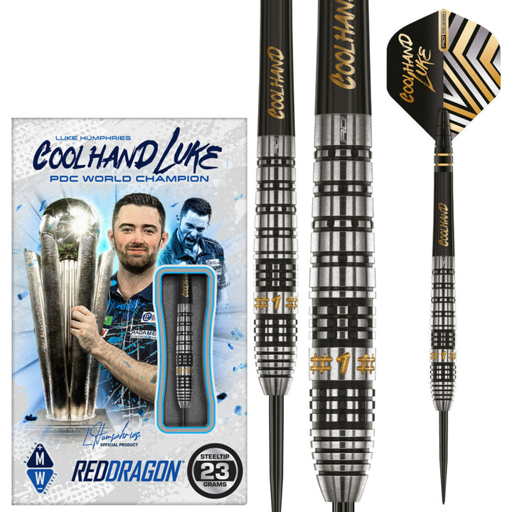 Luke Humphries Prestige Steel Tip Darts - 90% Tungsten
