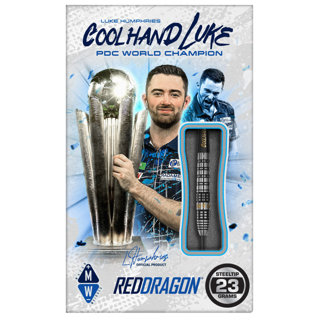 Luke Humphries Prestige Steel Tip Darts - 90% Tungsten