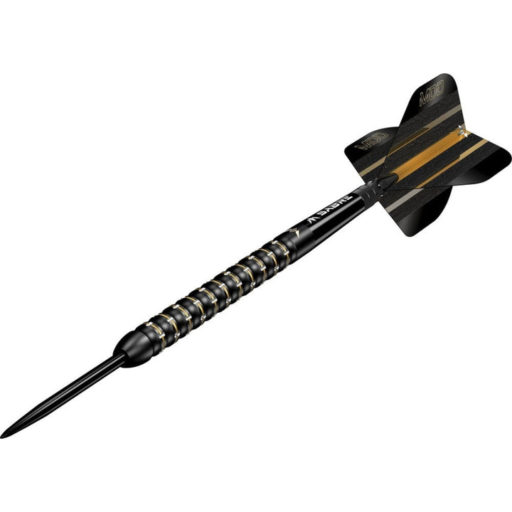 Mike De Decker Black & Gold Steel Tip Darts - 95% Tungsten