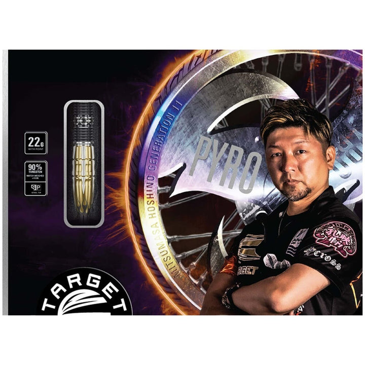 Pyro G11 Steel Tip Darts - 90% Tungsten