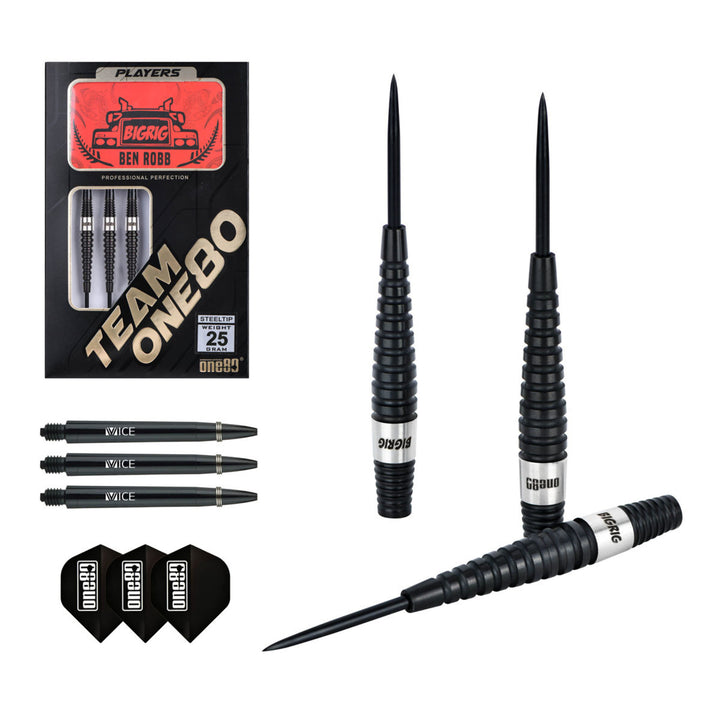 Ben Robb Steel Tip Darts - 90% Tungsten