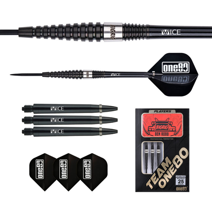 Ben Robb Steel Tip Darts - 90% Tungsten