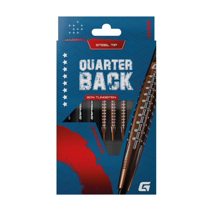 Quarterback v1 Steel Tip Darts - 95% Tungsten