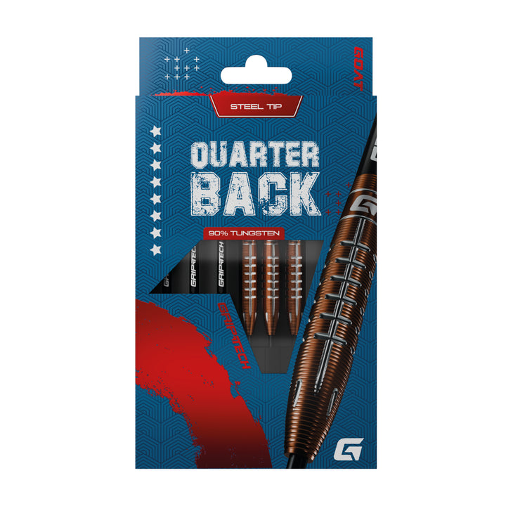 Quarterback v2 Steel Tip Darts - 95% Tungsten