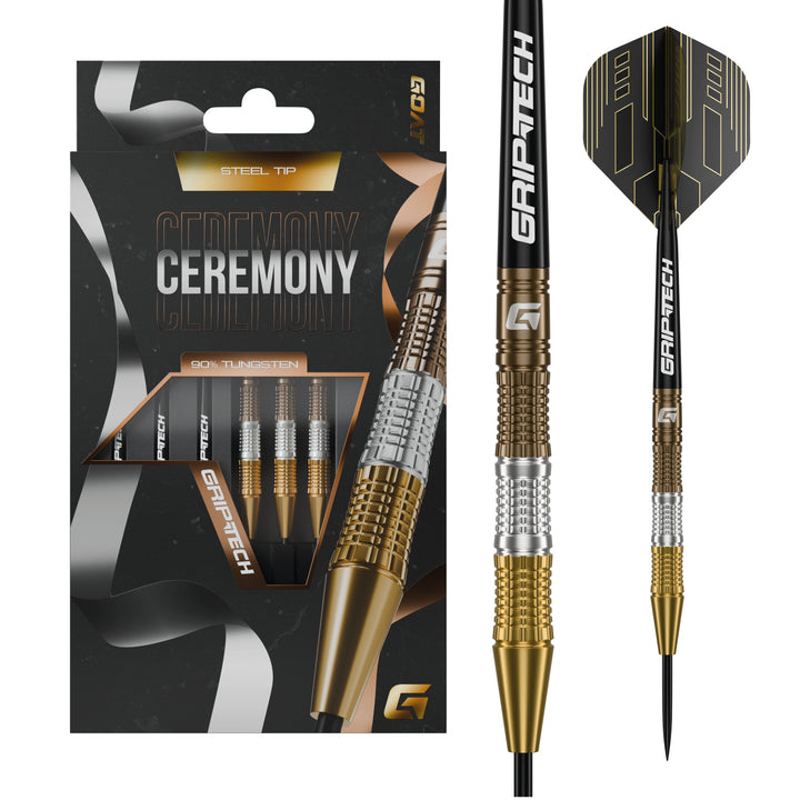 Ceremony Steel Tip Darts - 90% Tungsten