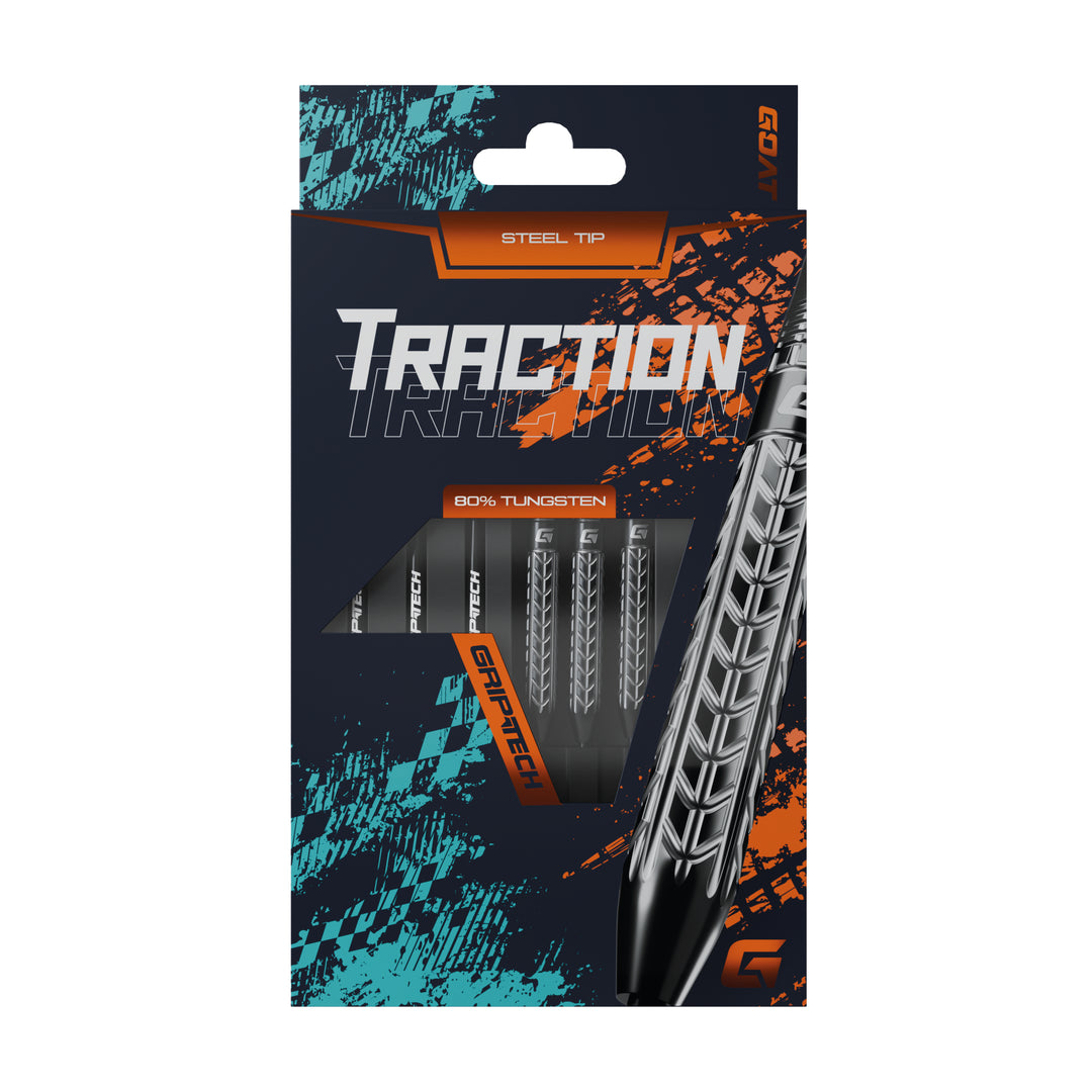 Traction Steel Tip Darts - 80% Tungsten