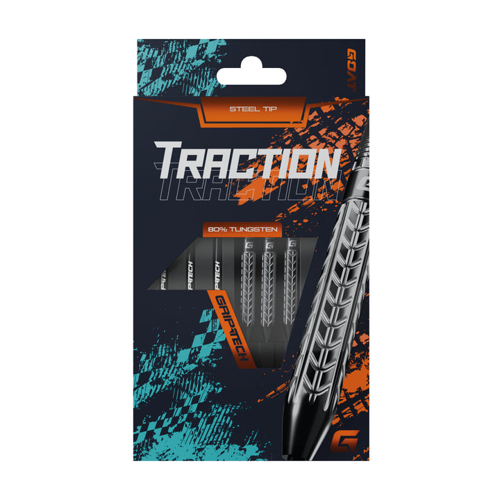Traction Steel Tip Darts - 80% Tungsten