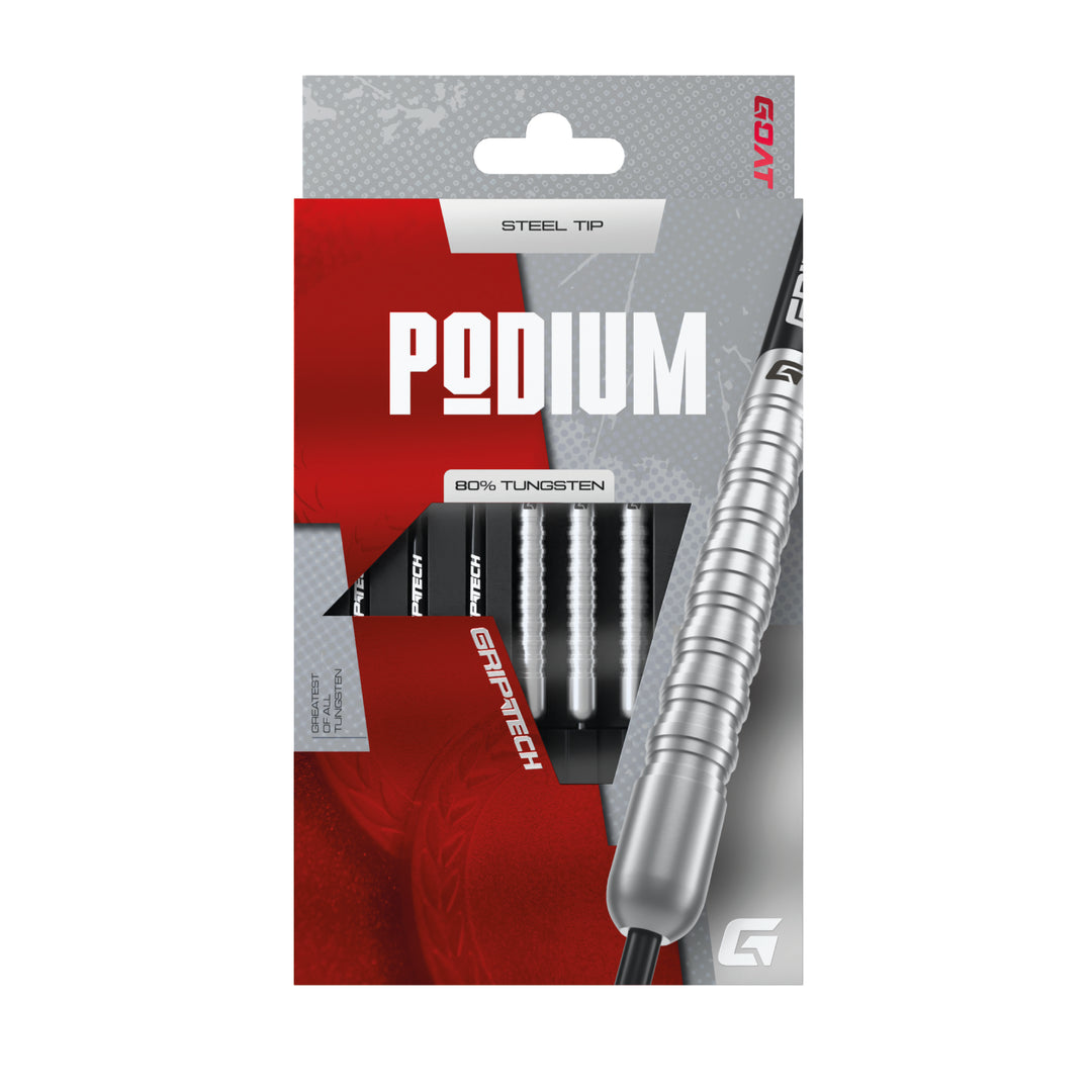Podium Steel Tip Darts - 80% Tungsten