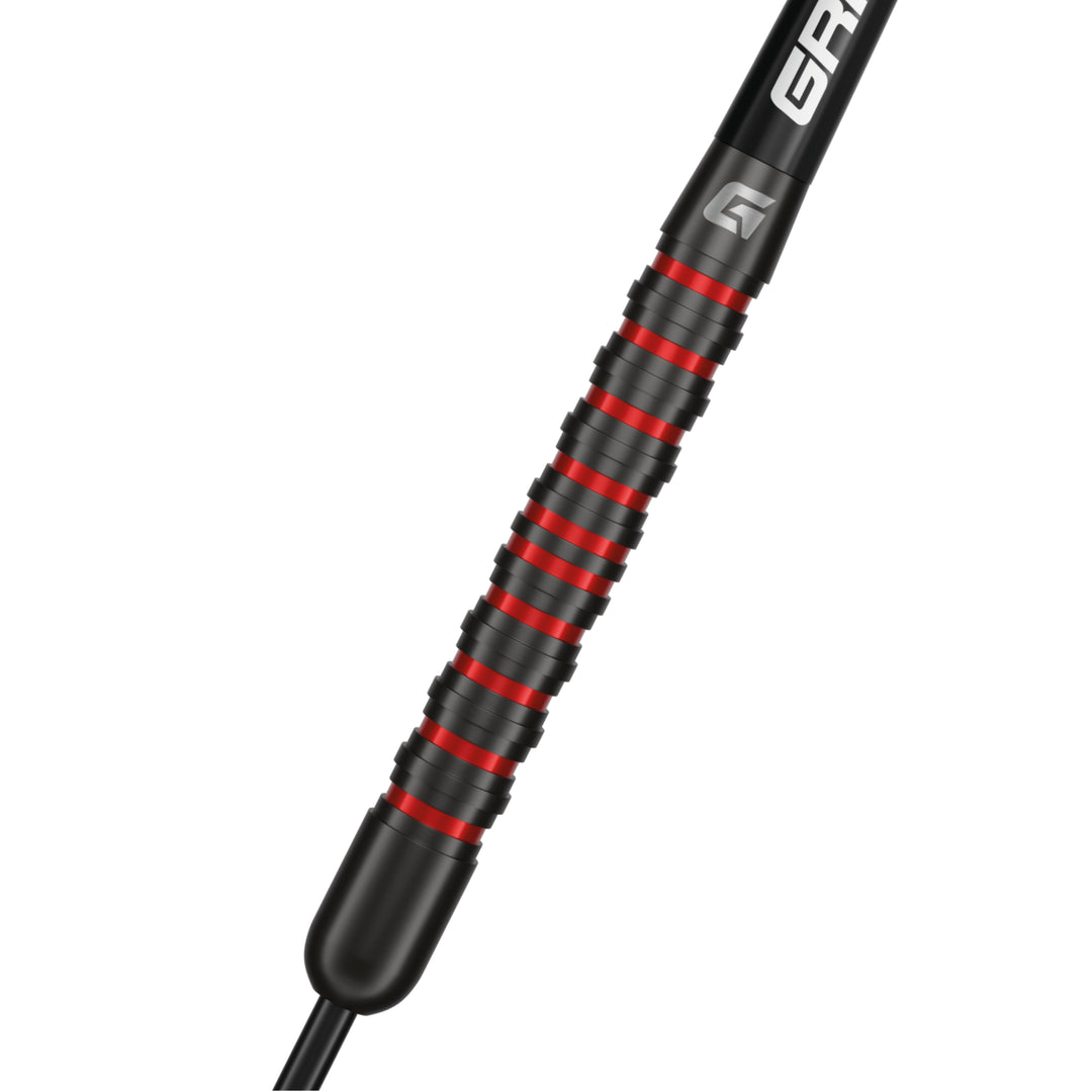 Podium Red & Black Steel Tip Darts - 80% Tungsten