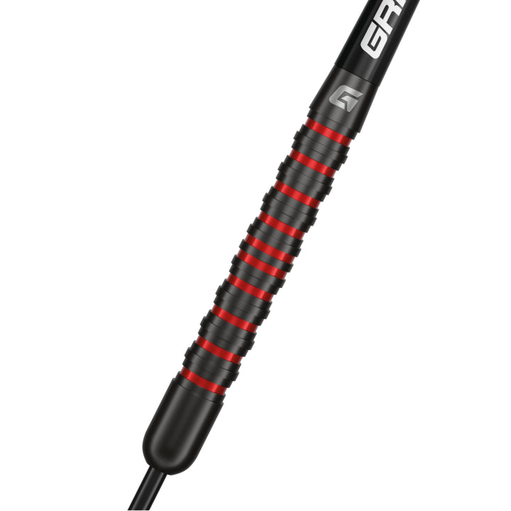 Podium Red & Black Steel Tip Darts - 80% Tungsten