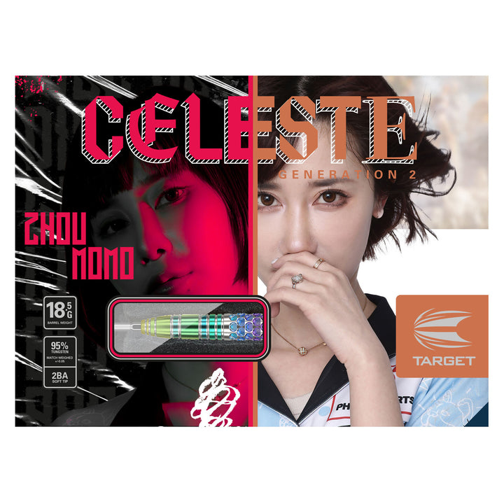 Celeste G2 Steel Tip Darts - 95% Tungsten