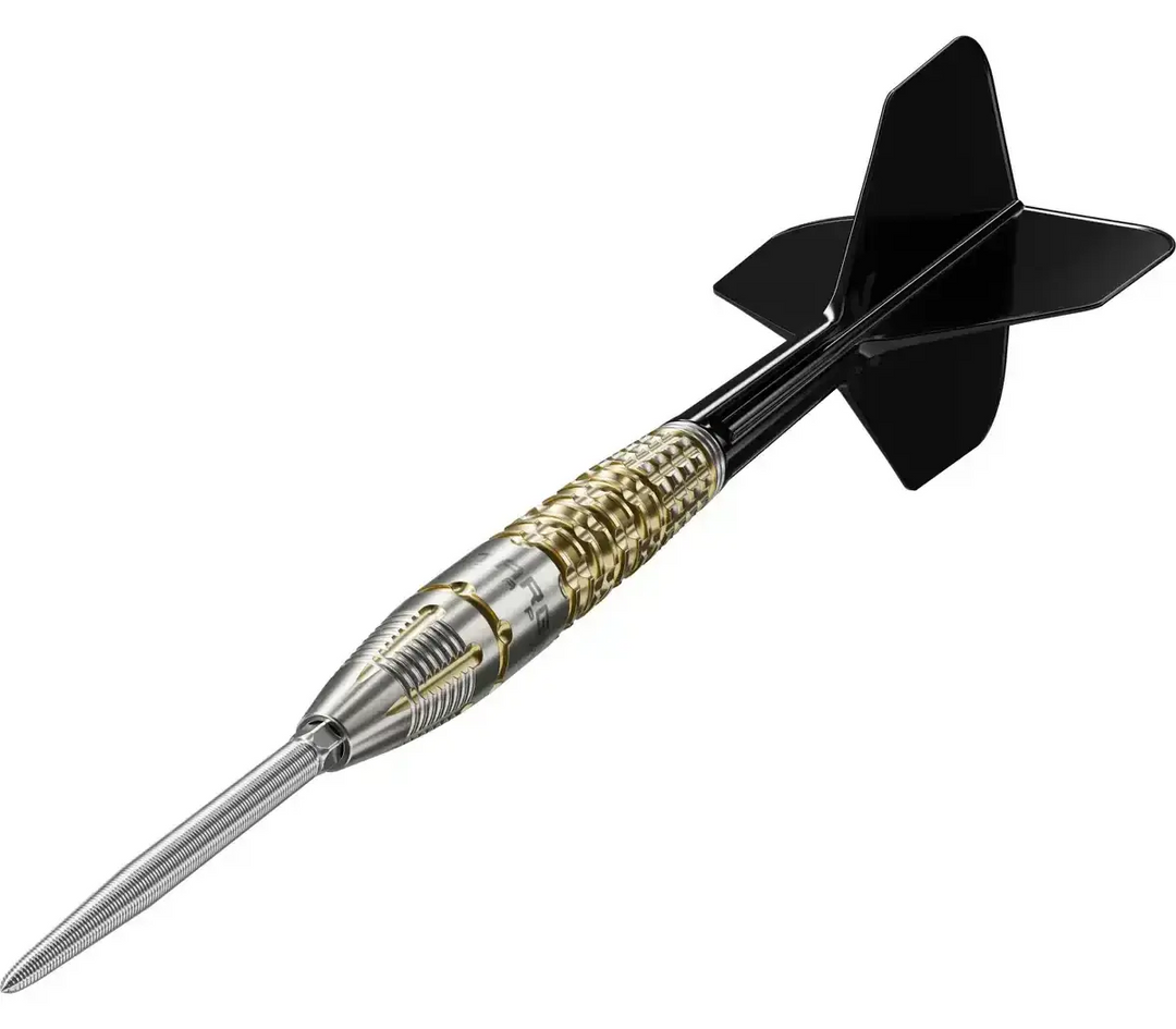 Black Marque Warrior Steel Tip Darts - 90% Tungsten