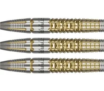 Black Marque Warrior Steel Tip Darts - 90% Tungsten