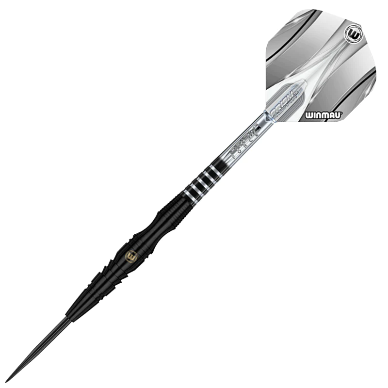 Winmau - Sniper Black Steel Tip Darts - 90% Tungsten