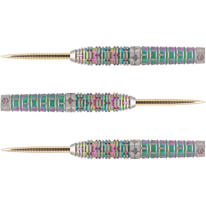 Raine Rainbow Coating Steel Tip Darts - 95% Tungsten