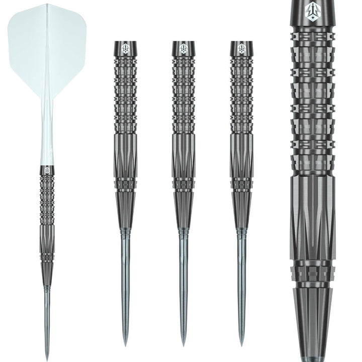 Prisma P2 Steel Tip Darts - 95% Tungsten
