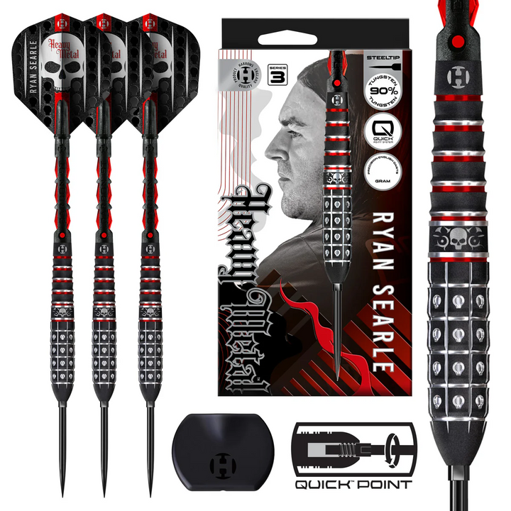 Ryan Searle S3 QP Steel Tip Darts - 90% Tungsten