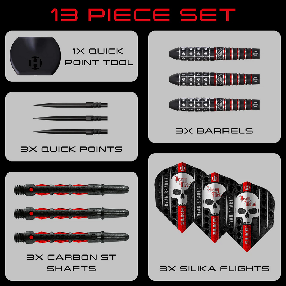 Ryan Searle S3 QP Steel Tip Darts - 90% Tungsten