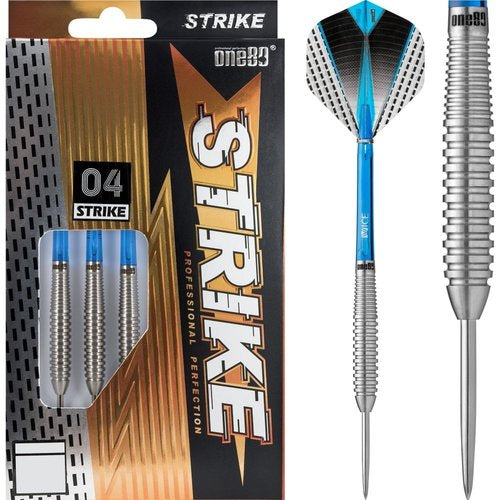 One80 - Strike 04 Steel Tip Darts - 80% Tungsten