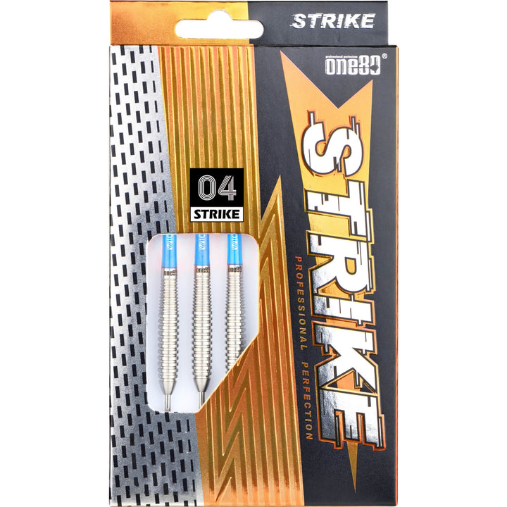 One80 - Strike 04 Steel Tip Darts - 80% Tungsten