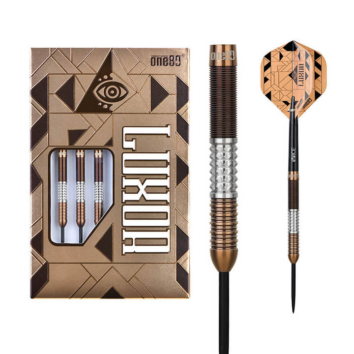 One80 - Luxor Alpha Steel Tip Darts - 90% Tungsten