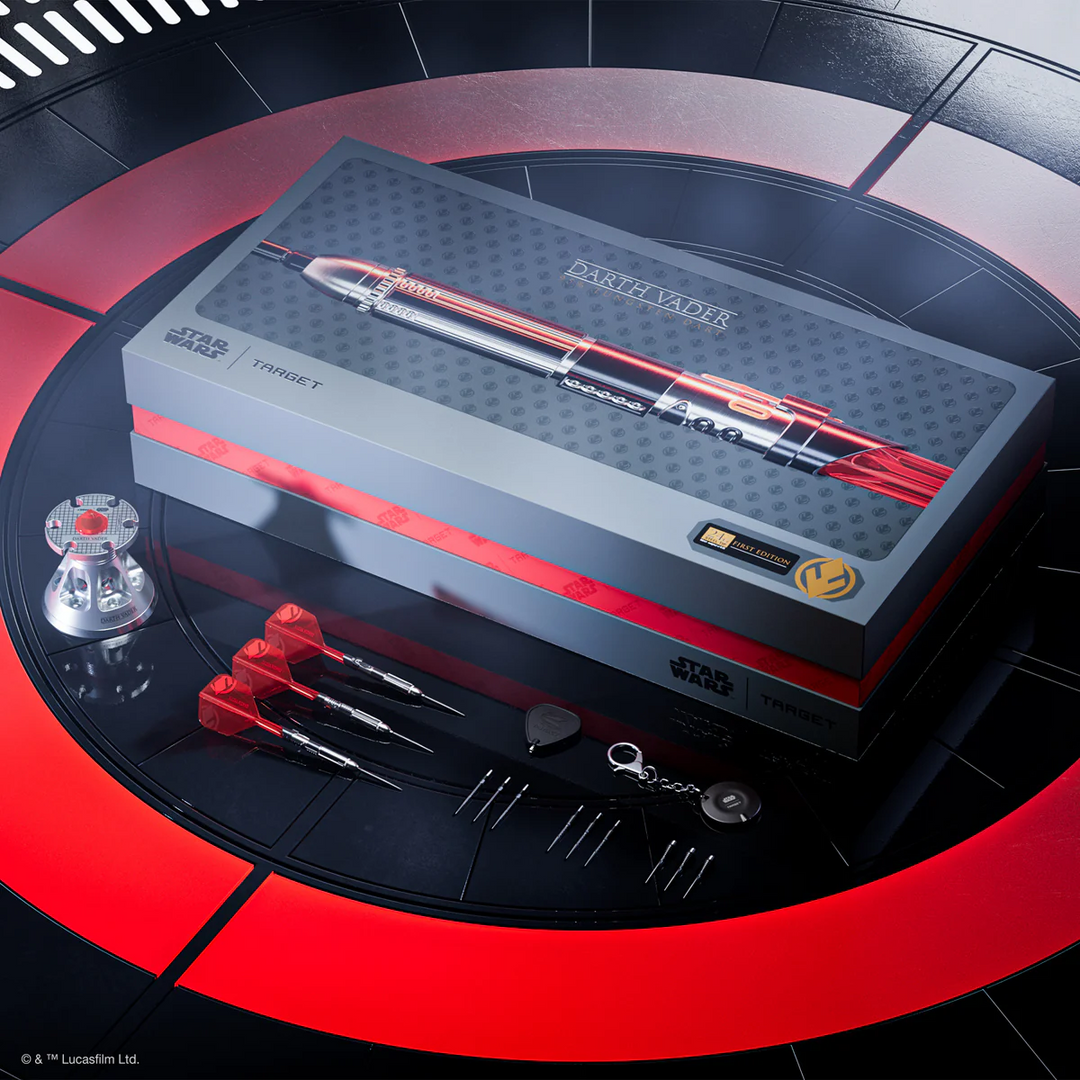 STAR WARS™ Darth Vader “Sith Lord” 1st Edition Steel Tip Darts - 95% Tungsten