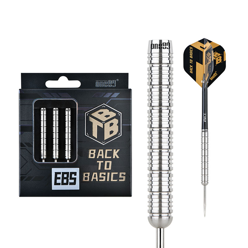 One80 - Back To Basic EBS Steel Tip Darts - 90% Tungsten