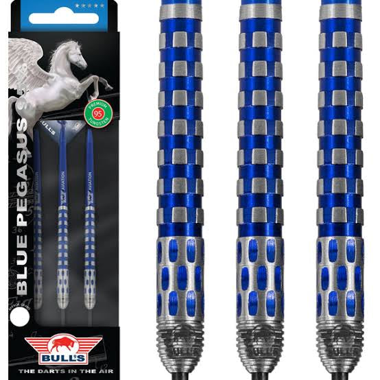 Blue Pegasus Style C Steel Tip Darts - 95% Tungsten from On Point Darts