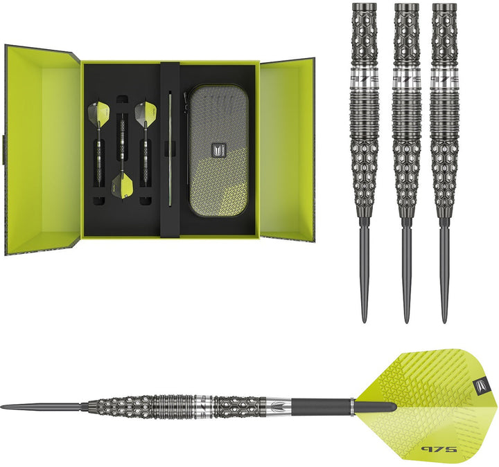 975 03 Swiss Steel Tip Darts - 97.5% Tungsten