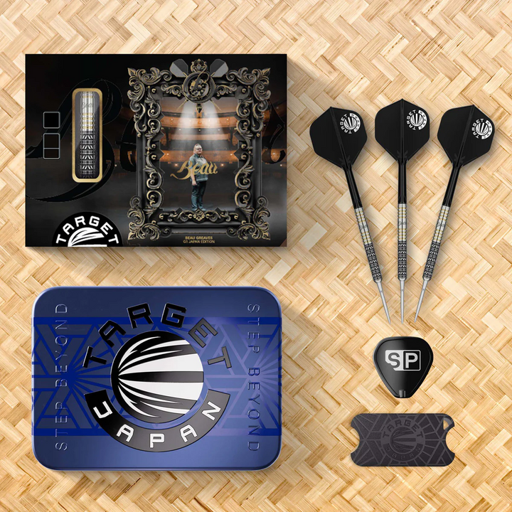 Beau Greaves Japan Edition Steel Tip Darts - 90% Tungsten