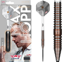 Bulls Max Hopp E5 Steel Tip Darts - 90% Tungsten 23g