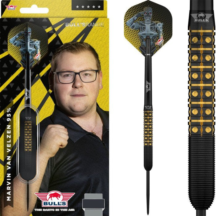 Marvin Van Velzen Steel Tip Darts - 95% Tungsten