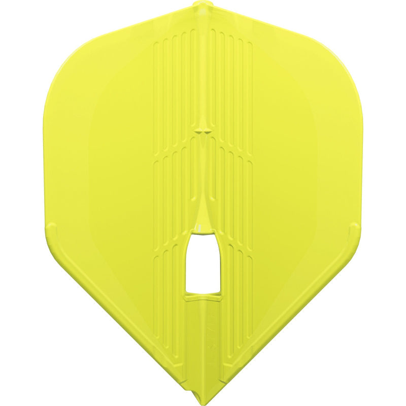 L-Style Kami L Flights Champagne Ring L1 Neon Standard — yellow flight design