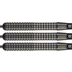 Target Power 8Zero S1 Steel Tip Darts 80% Tungsten — three dart barrels
