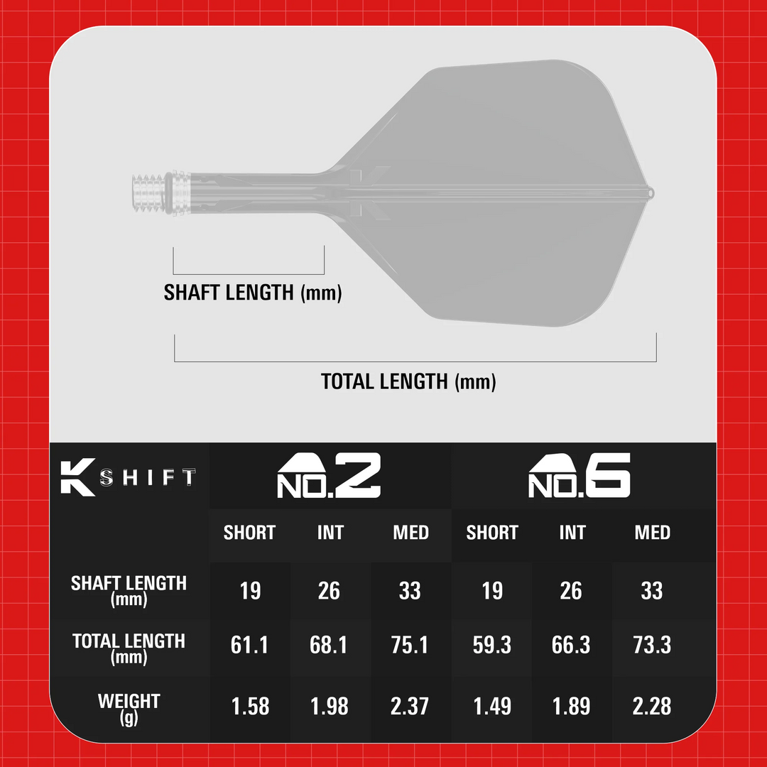 K-Shift No.6 Spinning Flights & Shafts