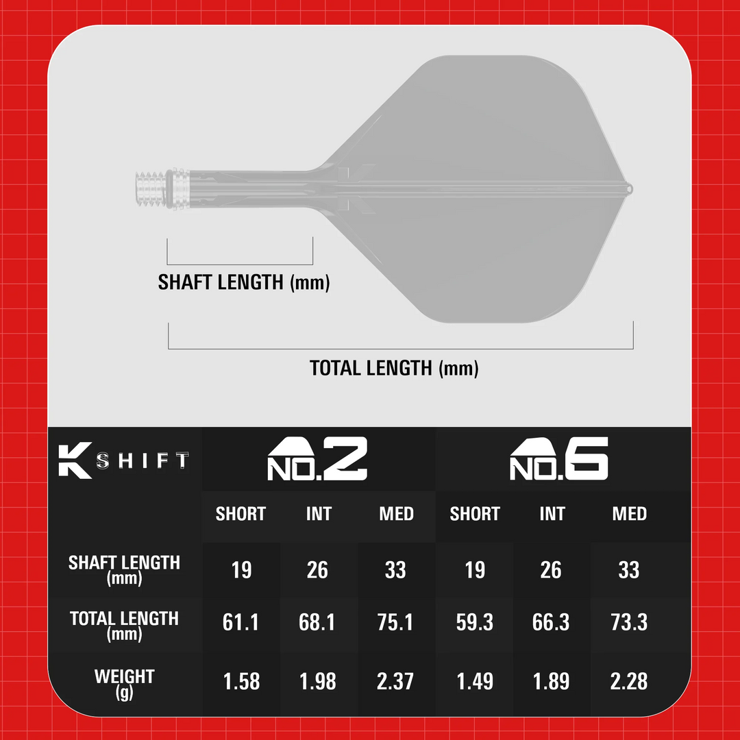 K-Shift No.2 Spinning Flights & Shafts