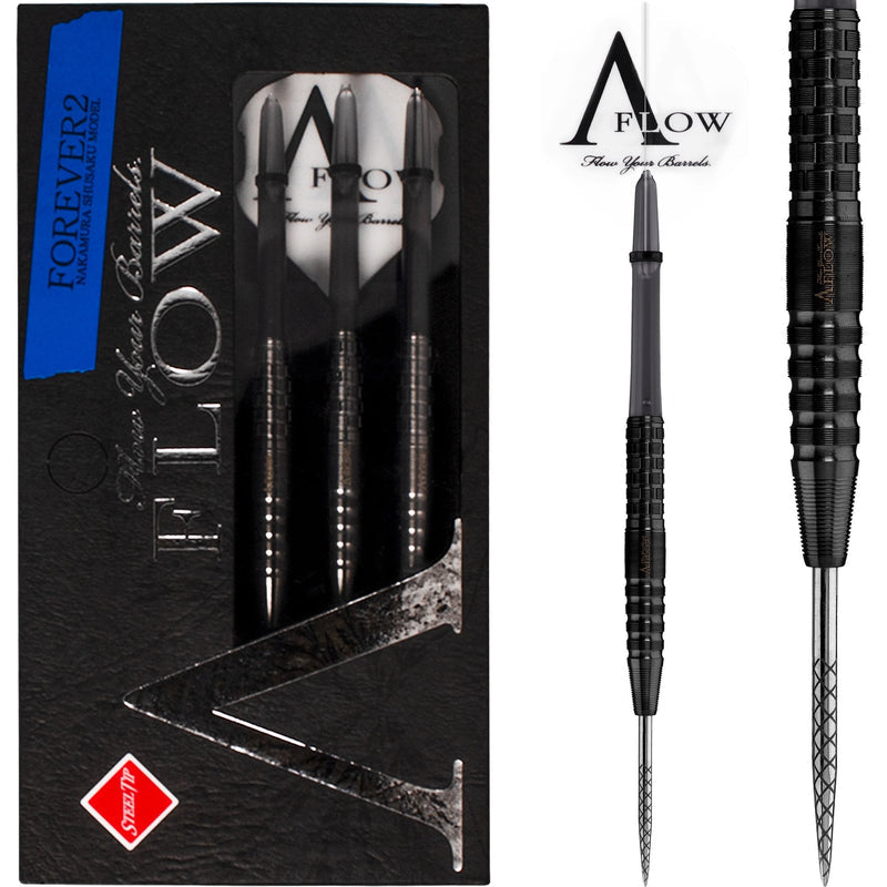 Nakamura Shusaku Forever 2 Steel Tip Darts - 90% Tungsten from On Point Darts
