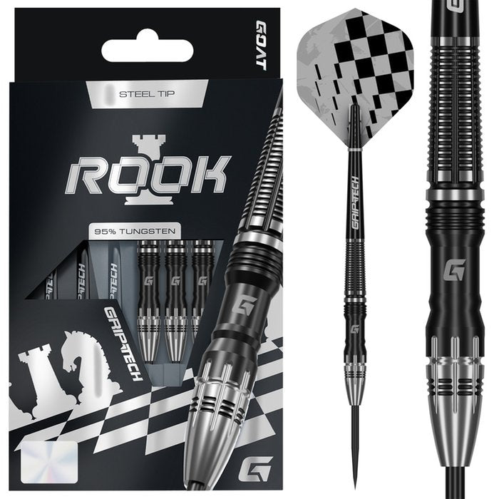 Goat Rook Steel Tip Darts - 95% Tungsten 22g