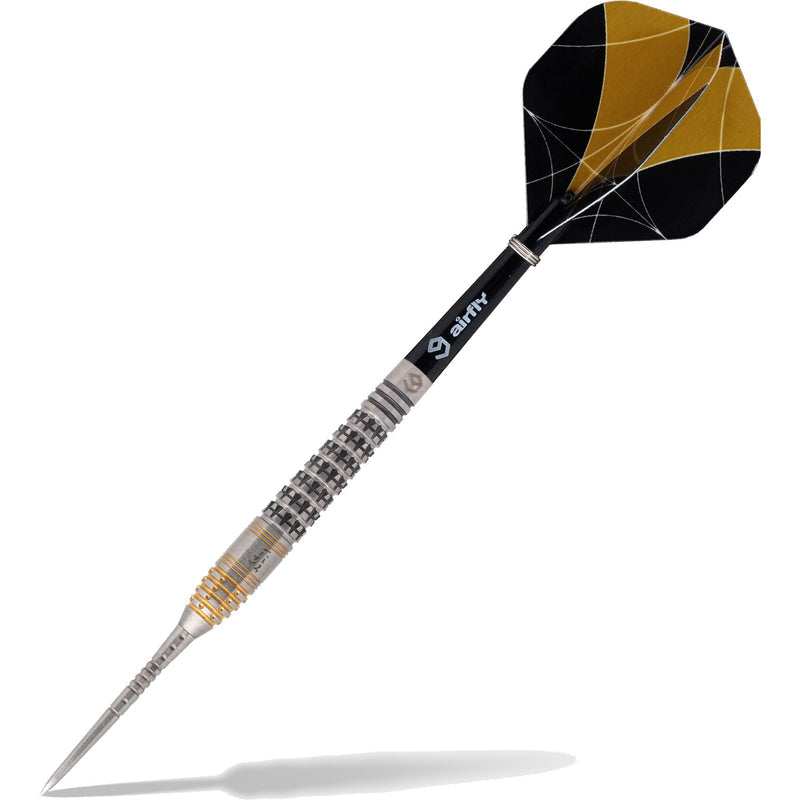 Han Silver & Gold Steel Tip Darts - 90% Tungsten from On Point Darts