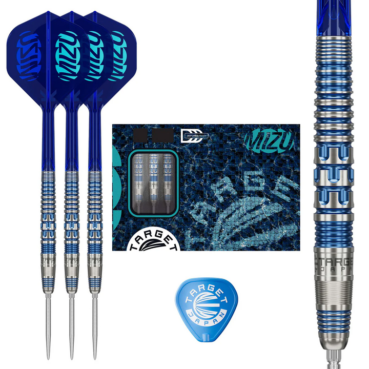 Mizu 01 Steel Tip Darts - 90% Tungsten