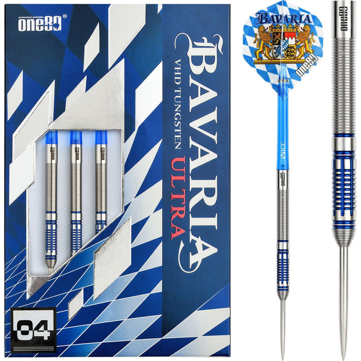 Bavaria Ultra 04 Steel Tip Darts - 90% Tungsten from On Point Darts