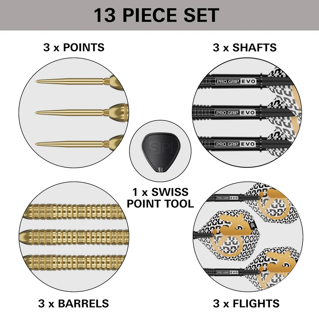 Bolide Envy 04 Steel Tip Darts - 90% Tungsten