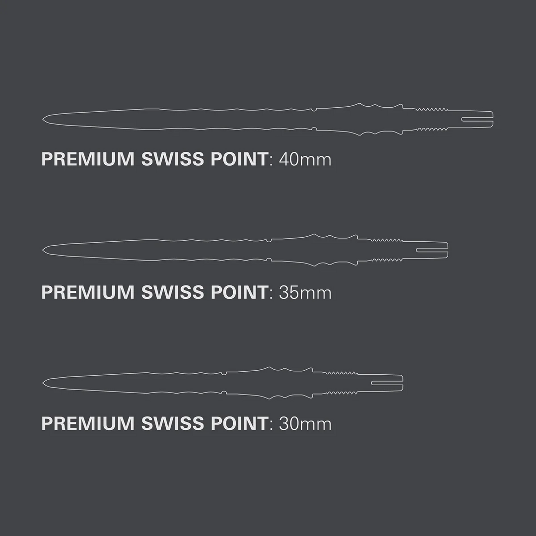 Premium Swiss Steel Tip Points