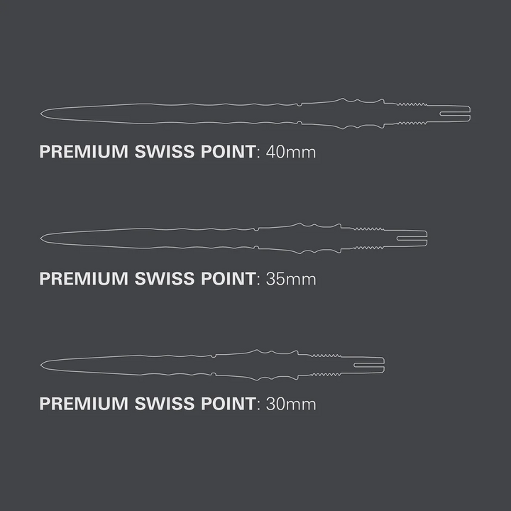 Premium Swiss Steel Tip Points