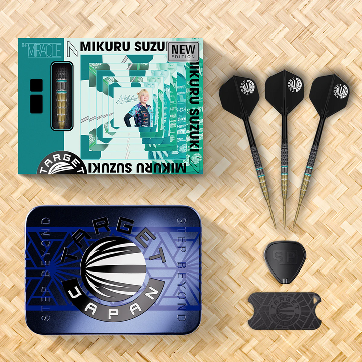 Mikuru Susuki G7.5 Steel Tip Darts - 95% Tungsten